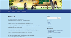 Desktop Screenshot of floridazooschool.org