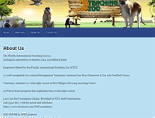 Tablet Screenshot of floridazooschool.org